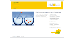 Desktop Screenshot of ikm.at